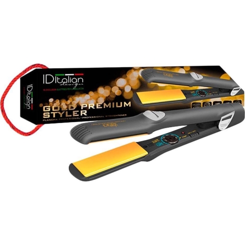 Italian Design Gold Premium Styler Stijltang | goud/zwart