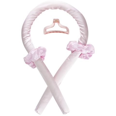 Italian Design Haarkrullende hoofdband zonder warmte | roze