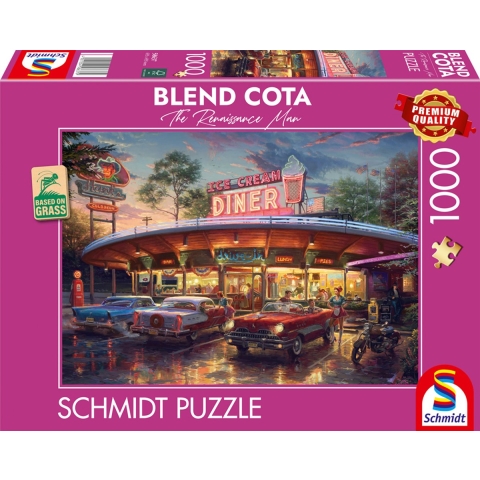 Blend Cota - American diner, 1000 stukjes - Puzzel