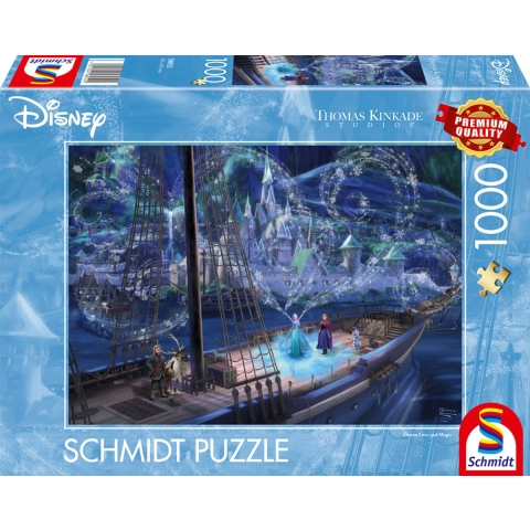 Disney Frozen liefde en magie, 1000 stukjes - Puzzel