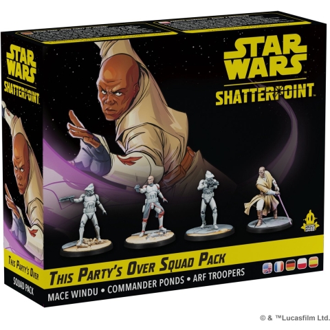 Star Wars Shatterpoint This Party's Over Squad Pack