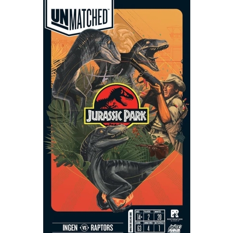 Unmatched Jurassic Park - InGen vs Raptors