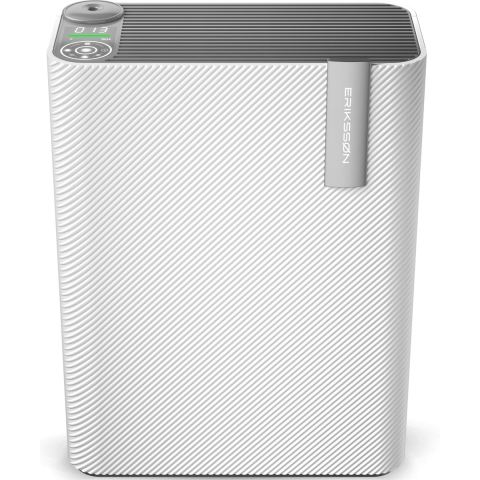 Erikssøn 2-in-1 Luchtreiniger Air Pure Pro met Luchtbevochtiger - Wit - 330 m3/u - Helpt Tegen Stof En Hooikoorts En Allergie - Met Hepa Filter - Air Purifier