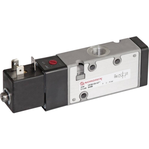 IMI NORGREN Mechanisch bedienbaar pneumatisch ventiel V61B413A-A213L 24 V/DC Materiaal (behuizing) Aluminium Afdichtmateriaal NBR 1 stuk(s)