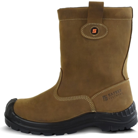 Safeet Siena Membraan S3 Veiligheidswerklaars | Bruin | Maat 41 - 8719388028170