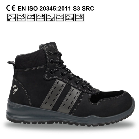 Quick Werkschoen Sport QS0911 S3 | Zwart/Grijs | Maat 44 - 00.114.007.44