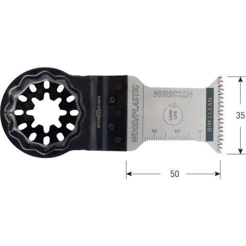 Rotec MTC35 | BIM | Hout/Plastic | Starlock Invalzaagblad | 35x50 | 5 stuks - 517.1305