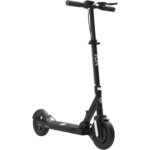 Elektrische scooter met 8,5 inch wielen motor 36v 350w accu 36v 7.5ah 270wh voorvering- achter schijfrem display - gehomologeerde led verlichting I-On I-Raw Brushless Lithium-on 14619