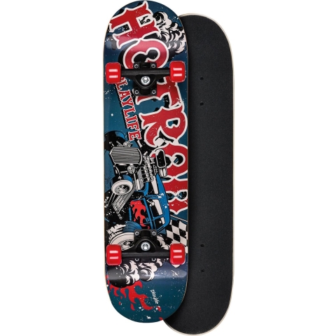 Skateboard Playlife Hotrod