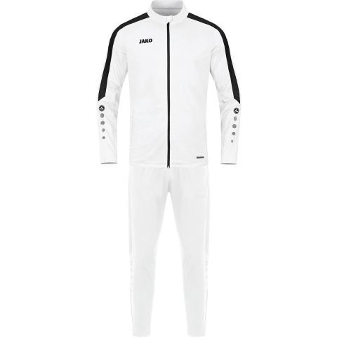 JAKO M9123K Trainingspak Polyester Power Kids - Wit - 152