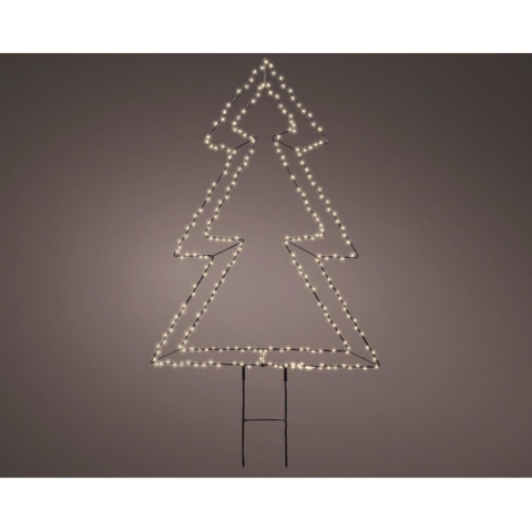 Lumineo LED Boom 1x45x60 cm Metaal/Zwart