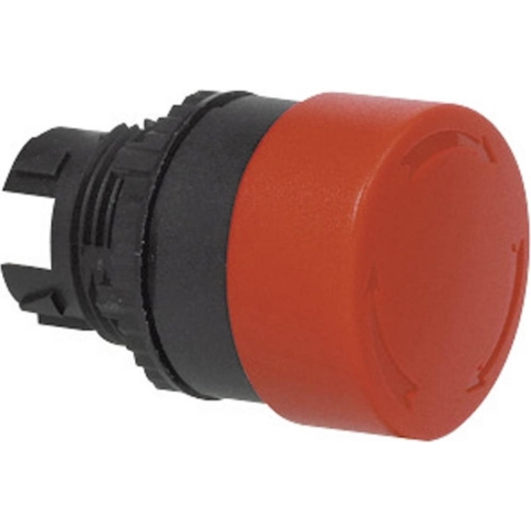 BACO BAL22EC01 L22EC01 Paddestoelschakelaar Kunststof frontring, Zwart Rood Draai-ontgrendeling 1 stuk(s)