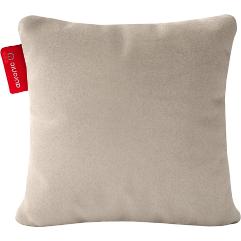 Auronic Warmtekussen - Classic - 45x45 - Draadloos - Oplaadbaar - Elektrisch kussen - Infrarood - Taupe