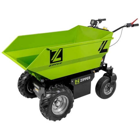 Zipper ZI-ED500 Minidumper op rupsbanden 1 kW Laadcapaciteit (max.) 500 kg