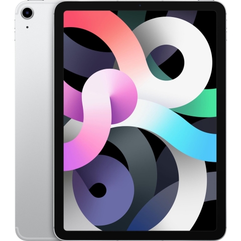 Refurbished iPad Air 4 64 GB 4G Zilver Licht gebruikt