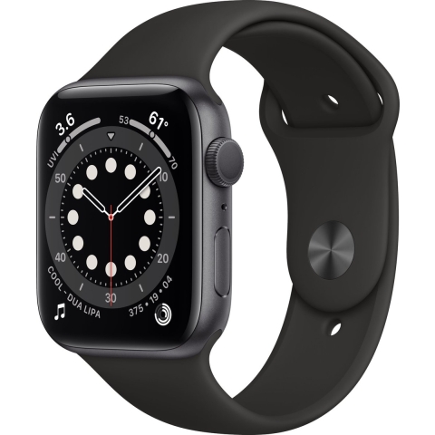 Refurbished Apple Watch Series 6 44mm Rood Als nieuw