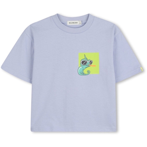 Billieblush T-Shirt - Fjord m. Print - Billieblush - 8 jaar (128) - T-Shirts