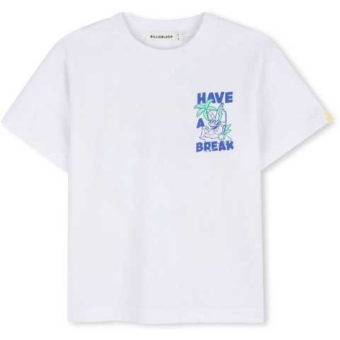 Billieblush T-Shirt - Wit - Billieblush - 6 jaar (116) - T-Shirts