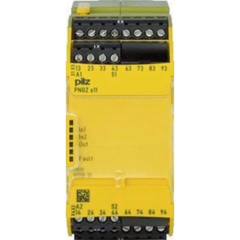 PILZ PNOZ s11 24VDC 8 n/o 1 n/c Contactuibreiding Voedingsspanning (num): 24 V/DC 8x NO, 1x NC (b x h x d) 45 x 98 x 120 mm 1 stuk(s)