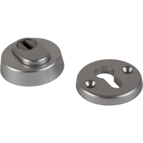 AMI Veiligheidsbeslag Rozet Rond Buiten 15 Kt - Binnen Blind F1 Deurdikte 38/42 Mm - 820023