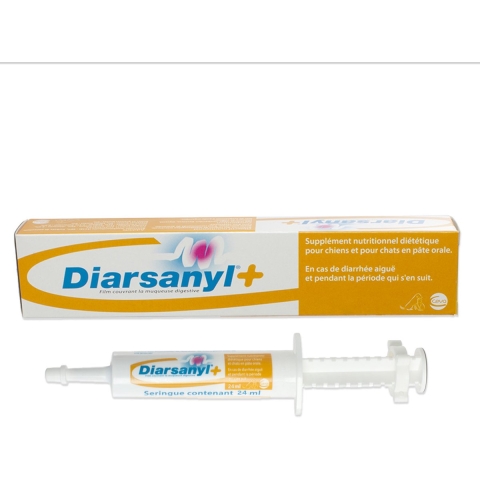 Diarsanyl Plus Pasta voor hond en kat 24 ml (middelgrote hond)