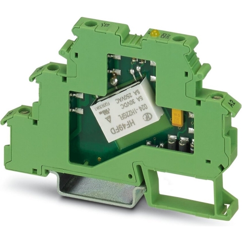 Phoenix Contact DEK-REL- 24/I/1 Relaisklem Nominale spanning: 24 V/DC, 24 V/AC Schakelstroom (max.): 3 A 1x NO 10 stuk(s)