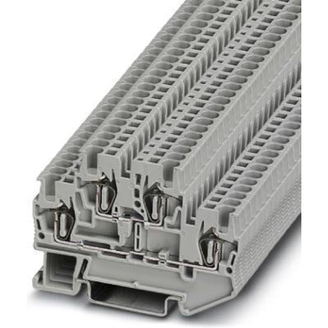 Phoenix Contact 3031157 Trekveerklem 2-etages 4.2 mm Spanveer Grijs 50 stuk(s)