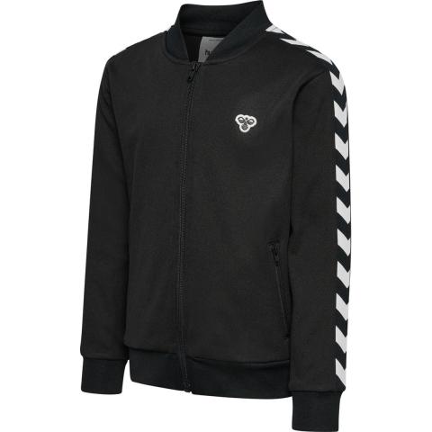 Hummel Cardigan - HmlJR - Zwart m. Logo - Hummel - 13-14 jaar (158-164) - Cardigan