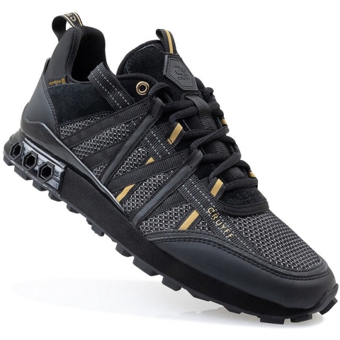 Cruyff Fearia Heren Zwart/Goud Sportschoenen