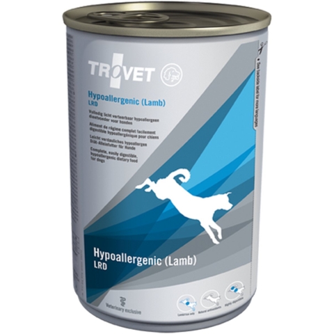 Trovet Hypoallergenic LRD met lam natvoer hond 6 x 400 g