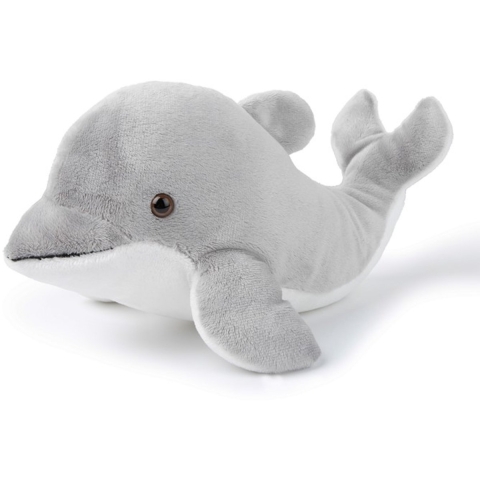 Bon Ton Toys Knuffel - 30 cm - Dolfijn - Grijs/Wit - Bon Ton Toys - OneSize - Knuffel