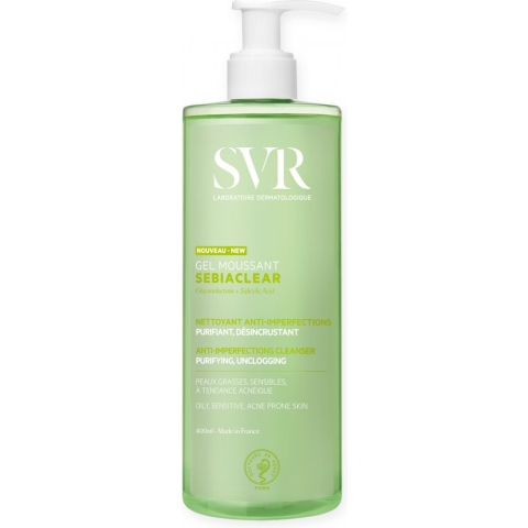 SVR Sebiaclear Schuimende Gel | 400 ml