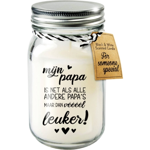 Geurkaars in glas - Papa