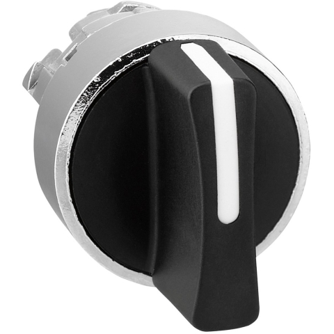 Schneider Electric ZB4BD7 ZB4BD7 Frontelement voor keuzeschakelaar Draaischakelaar 3 x +/- 45 ° Draai-ontgrendeling 1 stuk(s)