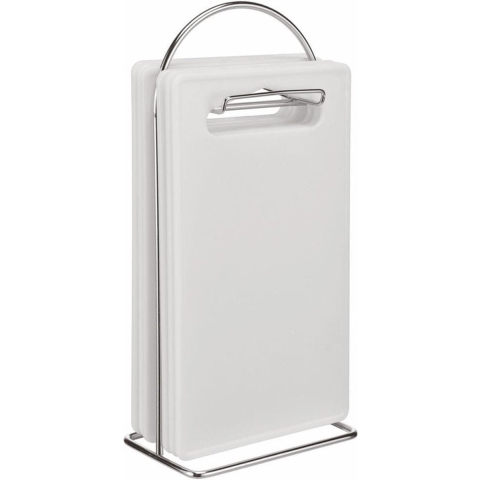 Snijplanken - 7x - met houder - 24 x 14 cm - ontbijtplankjes -broodplankjes -