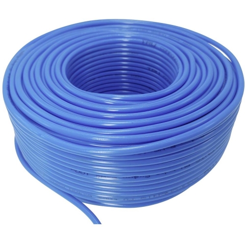 TRU COMPONENTS Persluchtslang PU6X4 Polyurethaan Blauw Binnendiameter: 4 mm 10 bar 100 m