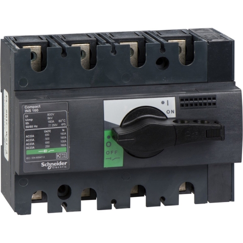 Schneider Electric 28913 Lastscheidingsschakelaar 160 A 250 V/DC, 690 V/AC 1 stuk(s)