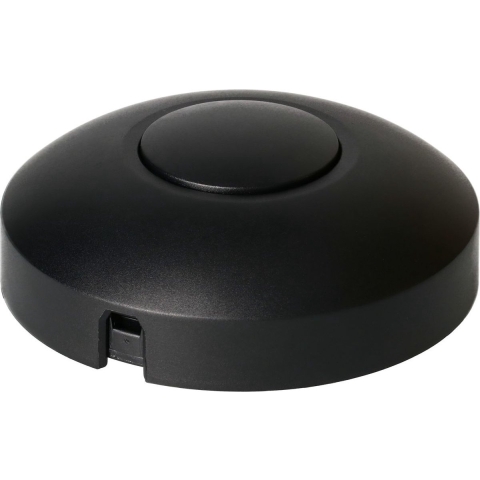 Max Hauri 163739 Universele dimmer Geschikt voor lampen: Gloeilamp, Halogeenlamp, LED-lamp Zwart