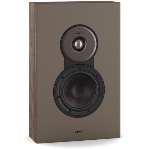 Dali SONIK ON-WALL walnoot Wand luidspreker, prijs per stuk, afname per paar