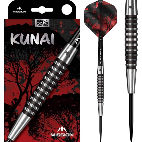Mission Kunai Black 95% - Dartpijlen