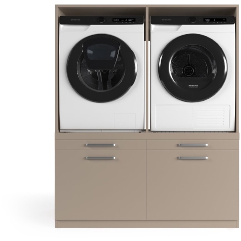 Wasophoogte Wasmachine kast oslo perle