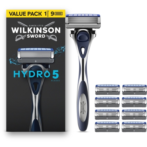 Wilkinson Hydro 5 Scheersysteem + Navulmesjes XL 9 stuks