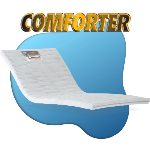 NachtrustOnline Comforter topper 130x190 cm matras topdekmatras traagschuim matrastopper -