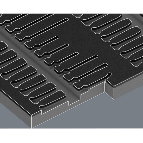 Wera 05150106001 24-delige 9715 Kraftform Micro Set 1 Schroevendraaierset In Foam Inlay