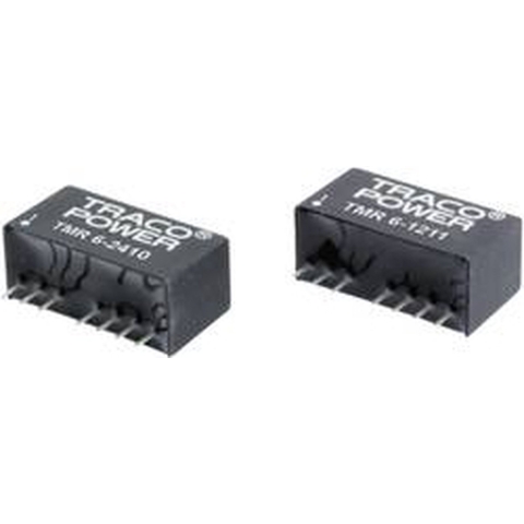 TracoPower TMR 6-0515 DC/DC-converter, print 5 V/DC 24 V/DC 250 mA 6 W Aantal uitgangen: 1 x Inhoud 1 stuk(s)