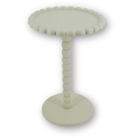 House Vitamin Side table round sand mdf 38x55cm