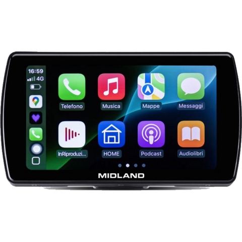 Midland Midland BikePlay Pro, Motorrad Multimedia Navigatiesysteem voor motorfietsen 12.7 cm 5 inch