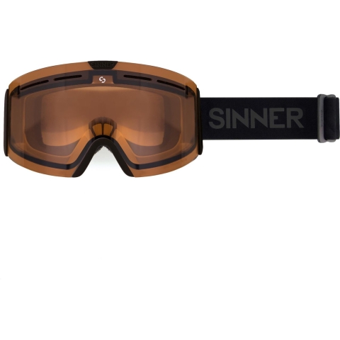 Sinner ARC TRANS+ Lens Skibril - Mat Zwart/Oranje