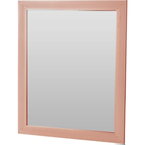 Wandspiegel Louvre - frame kleur koper - 46 x 56 cm - met brede lijst -