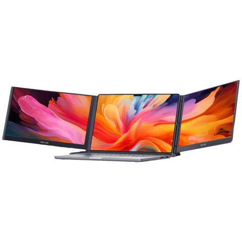 Mobile Pixels Trio 3 Pro Dual Laptop Monitor - 14.1 Inch Qhd 2240 X 1400 Ips (in-plane Switching)